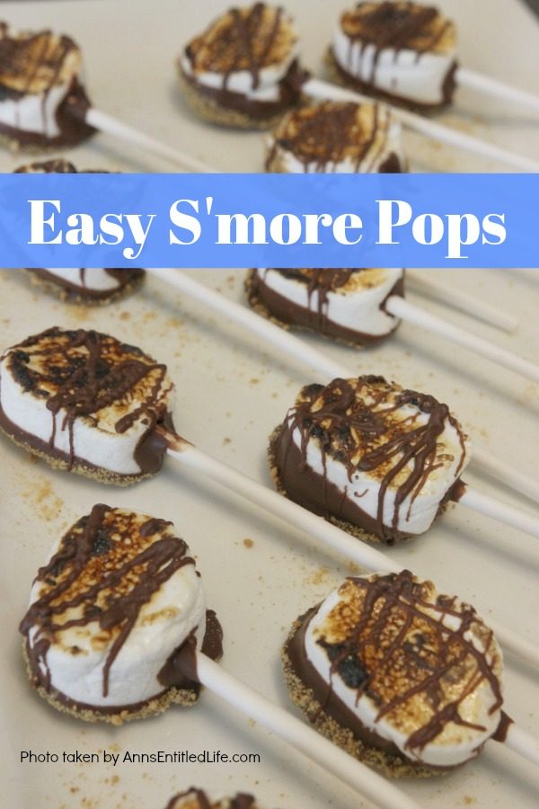 Easy Smores Pops Recipe from Ann's Entitled Life