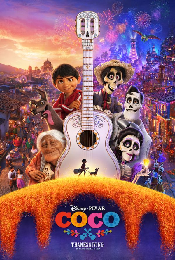 Free Printable Coloring Pages for Disney Pixar's Coco 