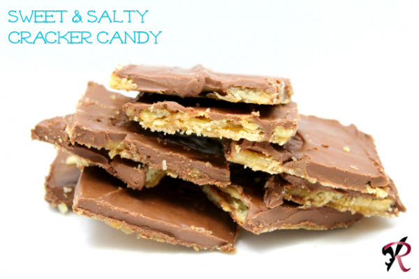 Sweet and Salty Cracker Candy from Rae's Books and Recipes