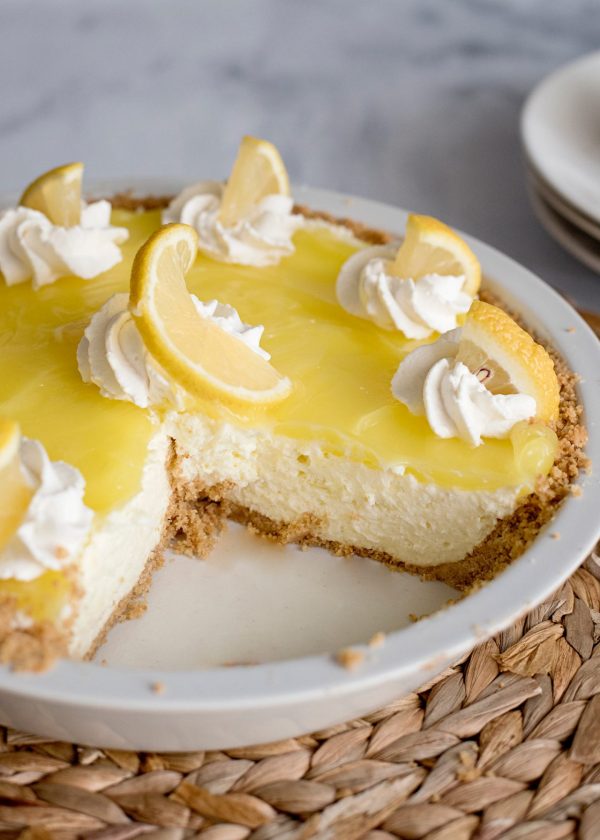 Lemon Cream Pie with Graham Cracker Crust