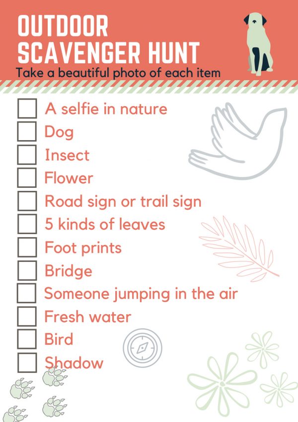 Outdoor Scavenger Hunt