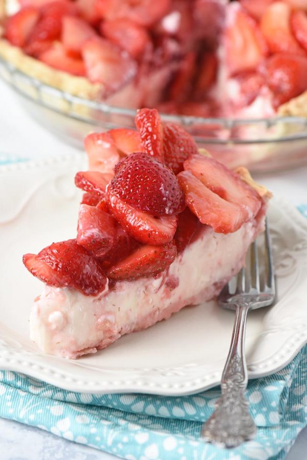 Strawberry Cream Pie from Adventures of Mel